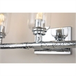 Lucas McKearn Rampart 3-light Metal Bath Vanity Light in Polished Chrome