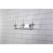 Lucas McKearn Rampart 3-light Metal Bath Vanity Light in Polished Chrome