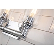 Lucas McKearn Rampart 3-light Metal Bath Vanity Light in Polished Chrome