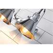 Lucas McKearn Provence 2-light Metal Bath Vanity Light in Polished Chrome
