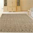 Radici USA Colosseo Traditional Distressed Bone White Rectangular Polypropylene Area Rug 7'10