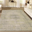 Radici USA Colosseo Traditional Medallion Beige Rectangular Polypropylene Area Rug 7'10