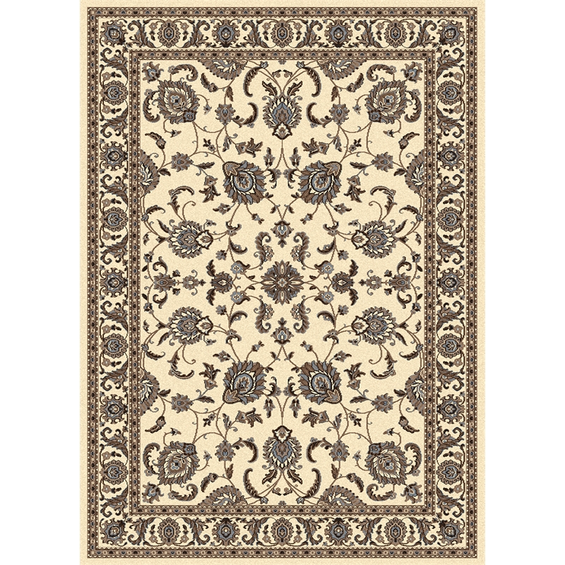 Radici USA Alba Traditional Oriental Ivory Polypropylene Runner Rug 2'2