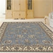 Radici USA Alba Traditional Oriental Blue Polypropylene Area Rug 7'9