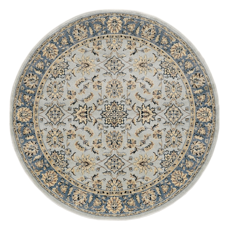 Radici USA Alba Traditional Oriental Floral Green 5'3