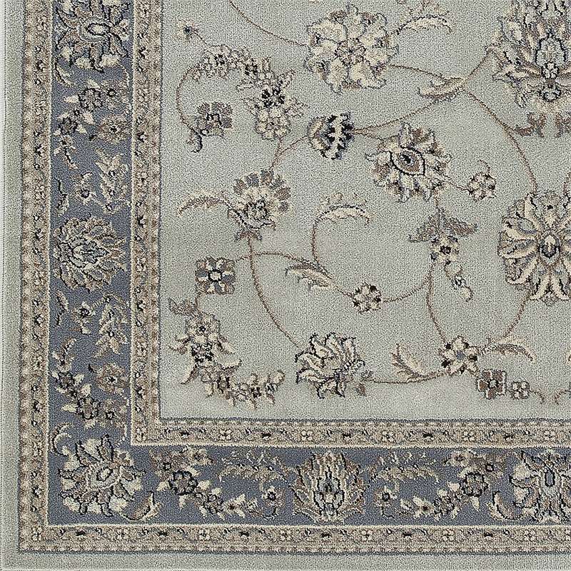 Radici USA Alba Traditional Oriental Floral Green 5'3