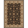 Radici USA Como Traditional Oriental Floral Brown Rectangular Polypropylene Area Rug 3'3