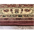 Castello 953 Traditional Burgundy Rectangular Polypropylene Area Rug 3'3