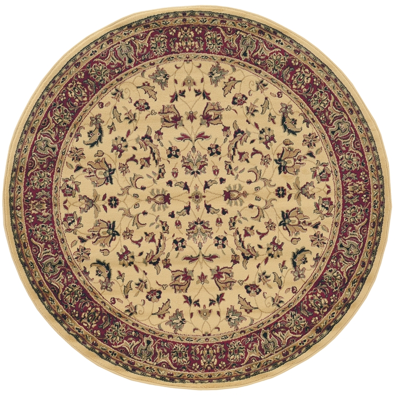 Castello 953 Traditional Sarouk Ivory 5'3