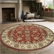Radici USA Como Traditional Oriental Floral Red Brick 5'3