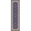 Castello 953 Traditional Sarouk Blue Navy Runner Polypropylene Rug 2'2
