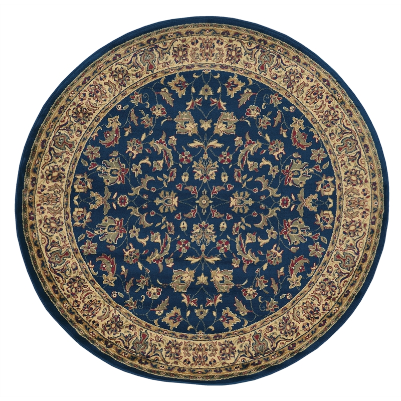 Castello 953 Traditional Sarouk Blue Navy 5'3