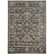 Radici USA Colosseo Traditional Distressed Floral Brown Rectangular Polypropylene Area Rug 5'3