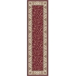Radici USA Como Traditional Oriental Red Runner Polypropylene Rug 2'2