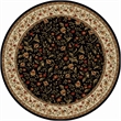 Radici USA Como Transitional Botanical Black 5'3