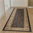 Radici USA Como Traditional Oriental Brown Runner Polypropylene Rug 2'2