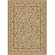 Radici USA Como Transitional Botanical Ivory Rectangular Polypropylene Area Rug 7'9