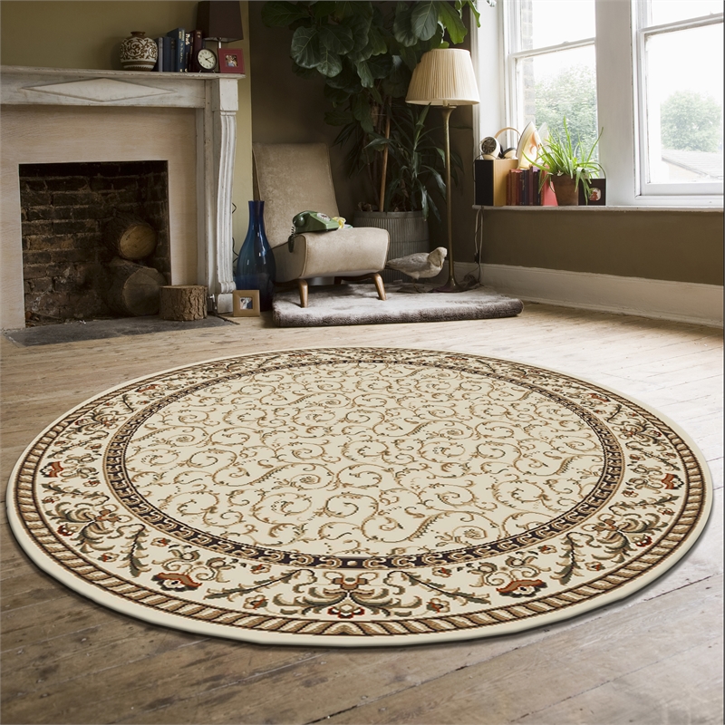 Radici USA Como Traditional Oriental Ivory 5'3