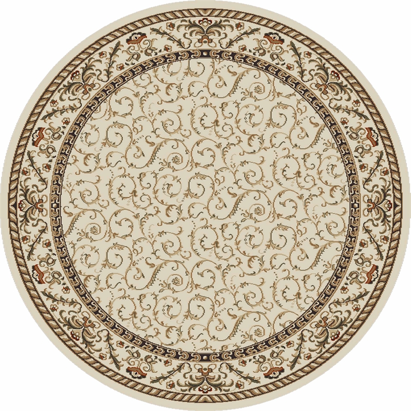 Radici USA Como Traditional Oriental Ivory 5'3