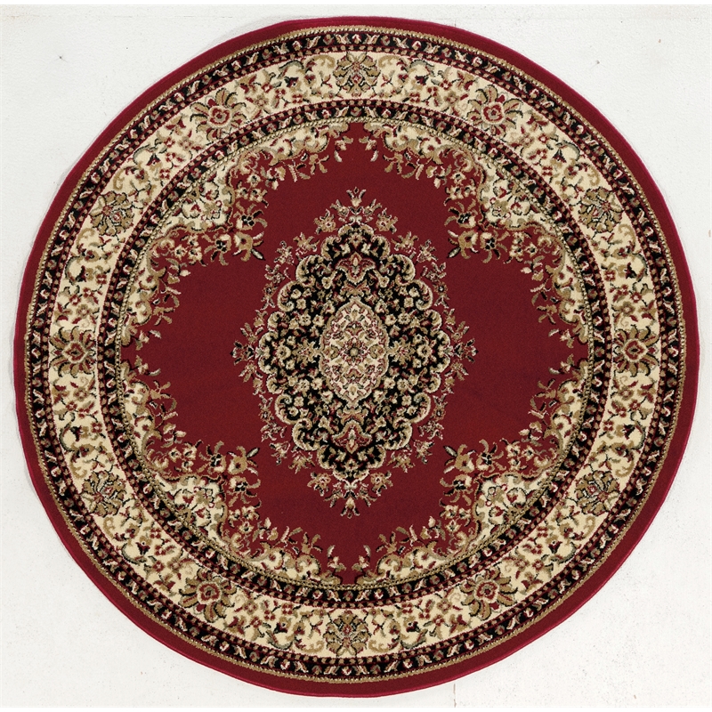 Radici USA Como Traditional Medallion Red 5'3