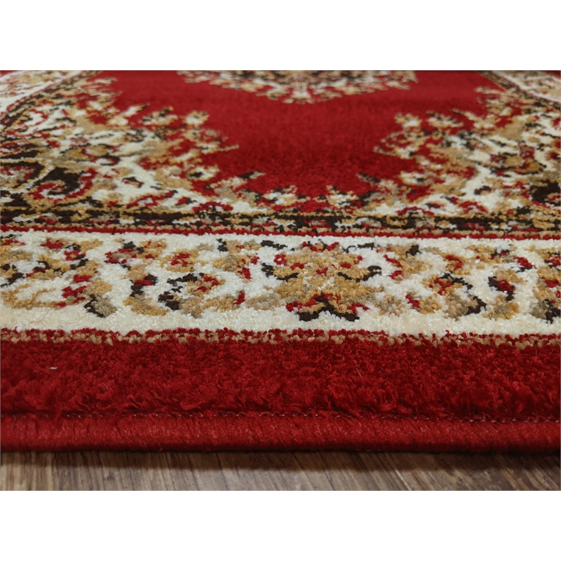 Radici USA Como Traditional Medallion Red 5'3