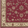 Radici USA Como Traditional Oriental Floral Red 5'3