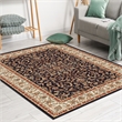 Radici USA Noble Black Traditional Oriental Area Rug 5x8 Polypropylene
