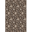 Radici USA Pisa Traditional Floral Brown Rectangular Polypropylene Area Rug 3'3