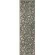Radici USA Pisa Botanical Floral Light Green Runner Polypropylene Rug 2'2