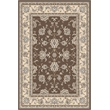 Radici USA Pisa Traditional Oriental Brown Rectangular Polypropylene Area Rug 3'3