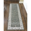 Radici USA Pisa Traditional Vine Floral Green Runner Polypropylene Rug 2'2