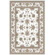 Radici USA Pisa Traditional Oriental Bone White Rectangular Polypropylene Area Rug 7'10