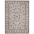 Radici USA Pisa Traditional Vine Floral Bone White Rectangular Polypropylene Area Rug 3'3