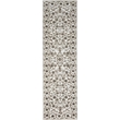 Radici USA Pisa Traditional Vine Floral Bone White Runner Polypropylene Rug 2'2