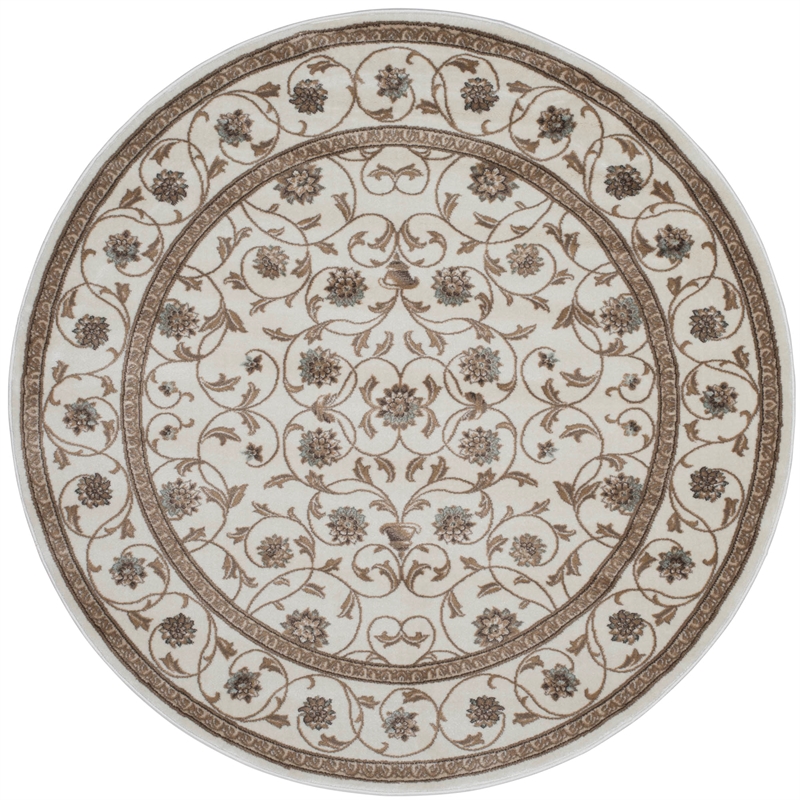 Radici USA Pisa Traditional Vine Floral Bone White 5'3