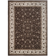 Radici USA Pisa Traditional Vine Floral Brown Rectangular Polypropylene Area Rug 3'3