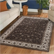 Radici USA Pisa Traditional Vine Floral Brown Rectangular Polypropylene Area Rug 7'10