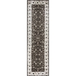 Radici USA Pisa Traditional Vine Floral Brown Runner Polypropylene Rug 2'2