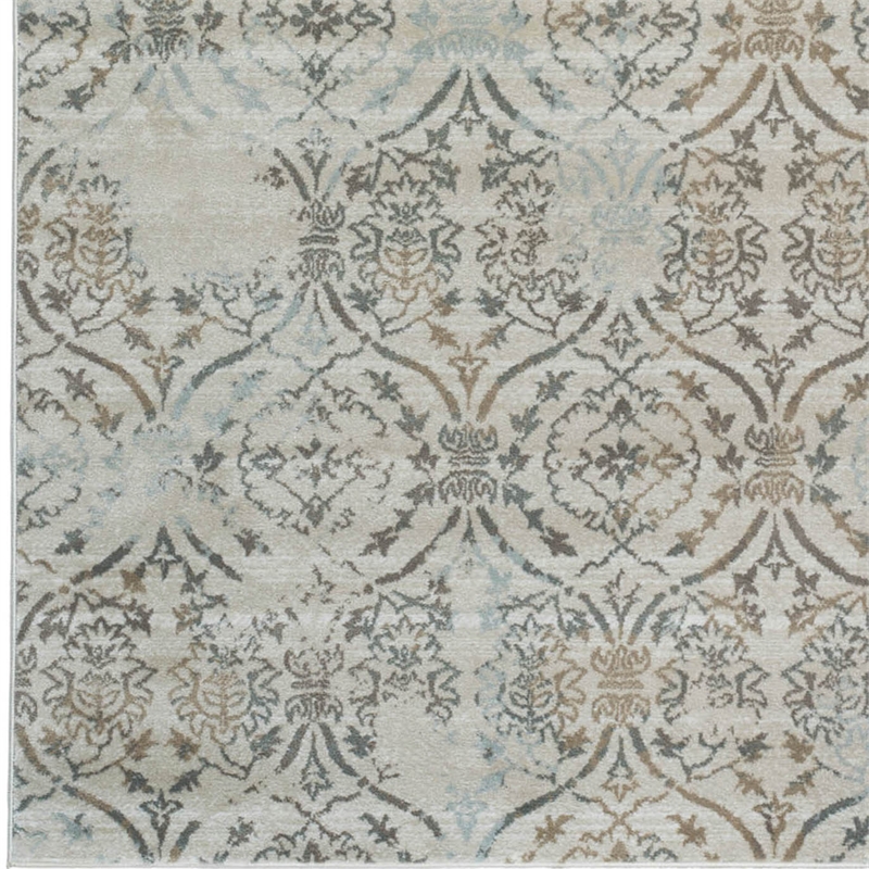 Radici USA Pisa Transitional Damask Beige 5'3