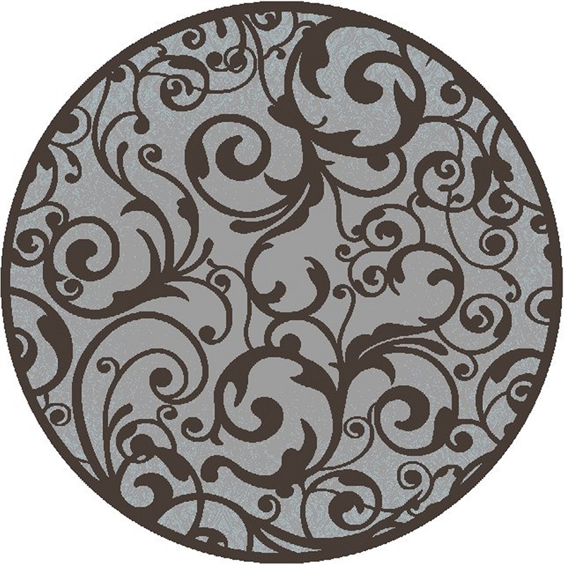 Radici USA Pisa Transitional Scroll Gray 5'3