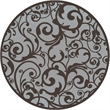 Radici USA Pisa Transitional Scroll Gray 5'3
