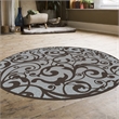 Radici USA Pisa Transitional Scroll Gray 5'3