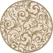 Radici USA Pisa Transitional Scroll Ivory 5'3