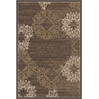 Radici USA Pisa Modern Transitional Brown Rectangular Polypropylene Area Rug 5'3
