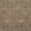 Radici USA Pisa Traditional Floral Beige Rectangular Polypropylene Area Rug 7'10