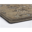 Radici USA Pisa Traditional Floral Beige Rectangular Polypropylene Area Rug 7'10