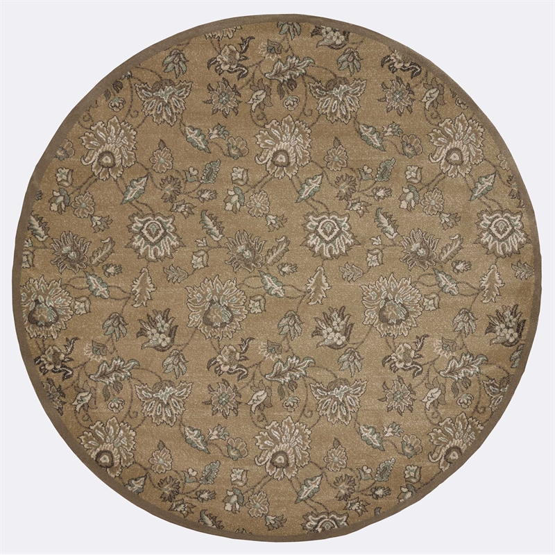 Radici USA Pisa Traditional Floral Beige 5'3