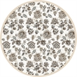 Radici USA Pisa Traditional Floral Bone White 5'3