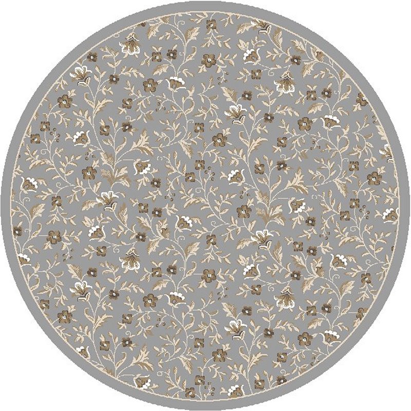 Radici USA Pisa Botanical Floral Gray 5'3