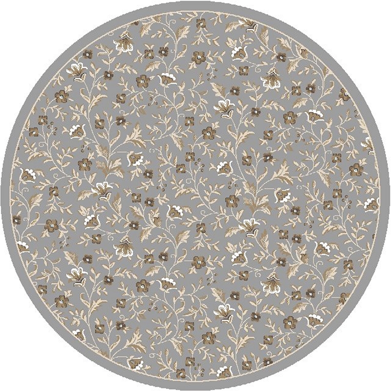 Radici USA Pisa Botanical Floral Gray 7'10